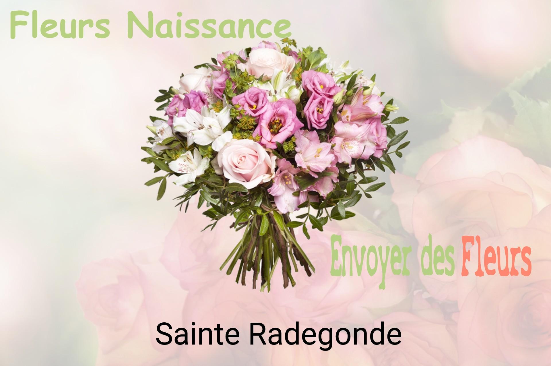 Bouquet de fleurs de naissance livré à Sainte-Radegonde